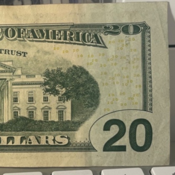 2017 LOW SERIAL PB 01221587 A US $20 CIRCULATED - Picture 6 of 6